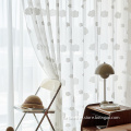 Blackout Shading 3D Embroidery Children Tulle Curtain Sheer